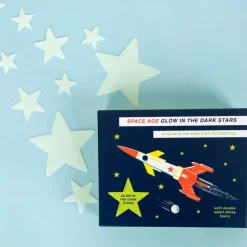 Étoiles Qui Brillent Dans Le Noir "Space Age"