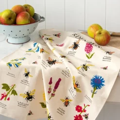 Torchon en coton - Abeilles du Jardin