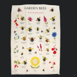 Torchon en coton - Abeilles du Jardin