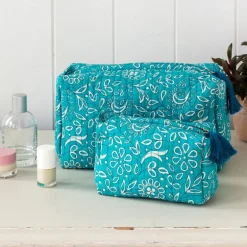 Trousse de maquillage matelassée - Radhika
