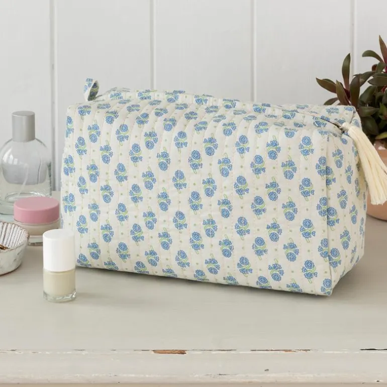 Trousse de Toilette Matelassée - Cornflower
