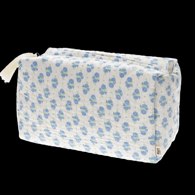 Trousse de Toilette Matelassée - Cornflower