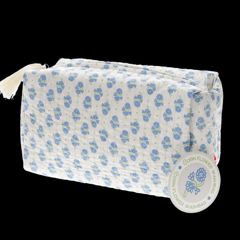 Trousse de Toilette Matelassée - Cornflower