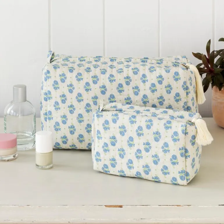 Trousse de Toilette Matelassée - Cornflower