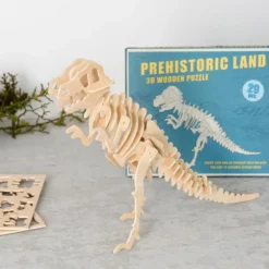 Tyrannosaure Puzzle 3D en Bois